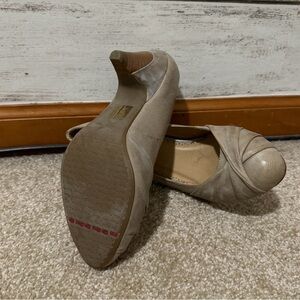 Miz Mooz Beige Heeled Pumps